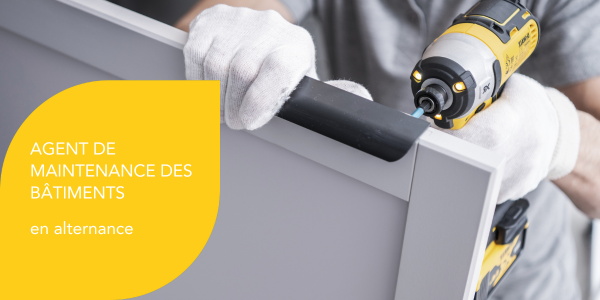 Agent de maintenance des bâtiments en alternance à Olivet !