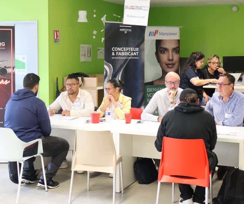 Retour sur le salon emploi des métiers de l'aéronautique avec Manpower à l'Afpa de Toulouse-Balma